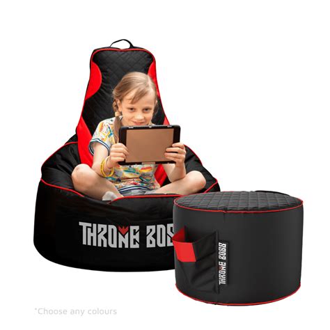 gaming bean bags australia|Gaming Bean Bag + Matching Footstool .